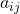 Rendered by QuickLaTeX.com a_{ij}