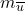 m_{\overline{u}}