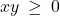 Rendered by QuickLaTeX.com xy \: \geq \: 0 \: