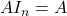 AI_n = A