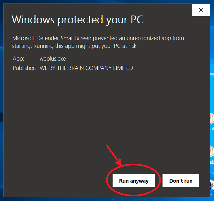 windows-protect-run-anyway