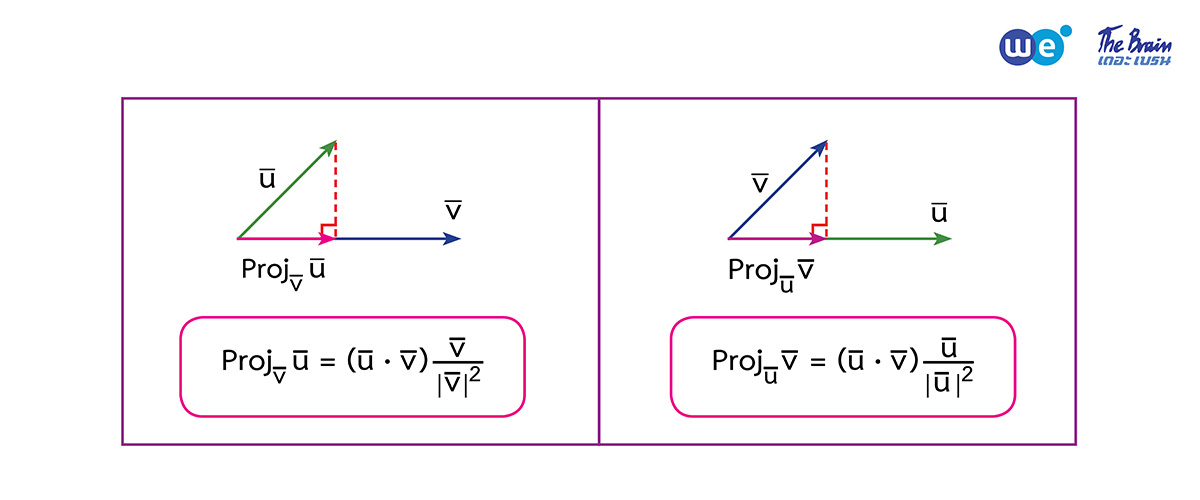 สรุป เวกเตอร์ ม.5 - Projection vector ใน 2 มิติ และ 3 มิติ