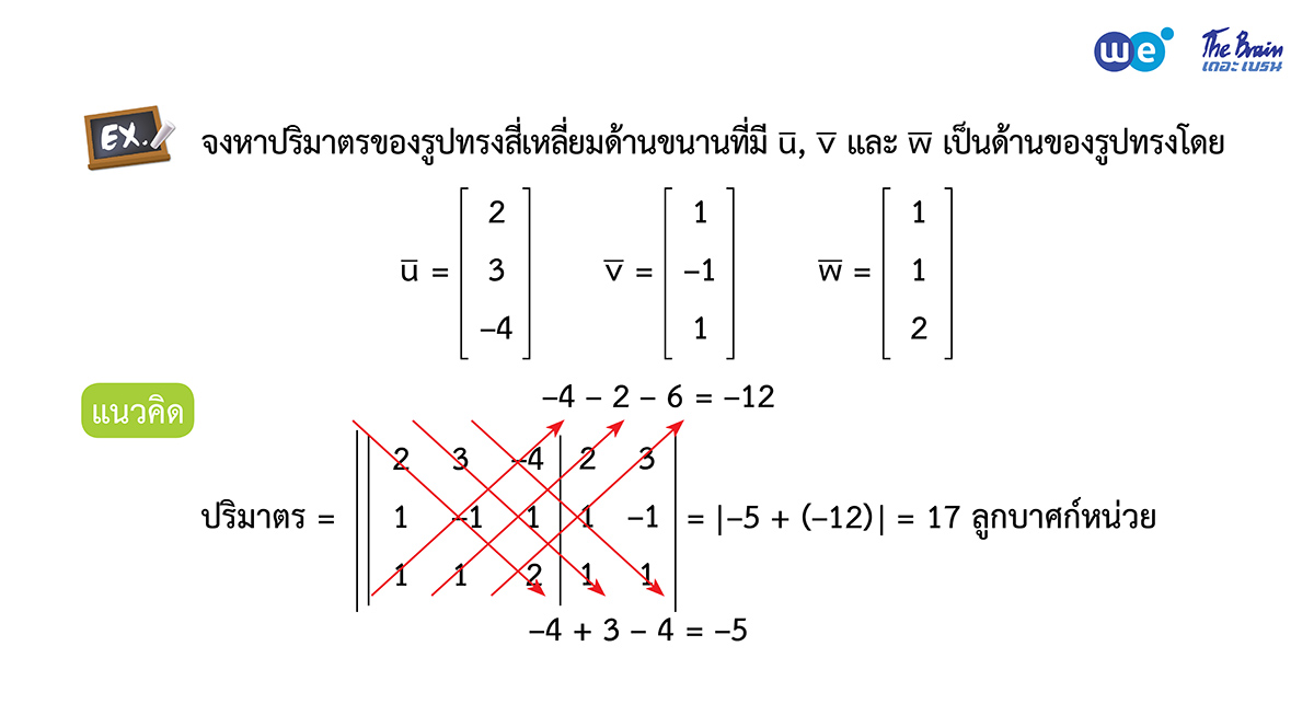 สรุป เวกเตอร์ ม.5 - ตัวอย่าง 10