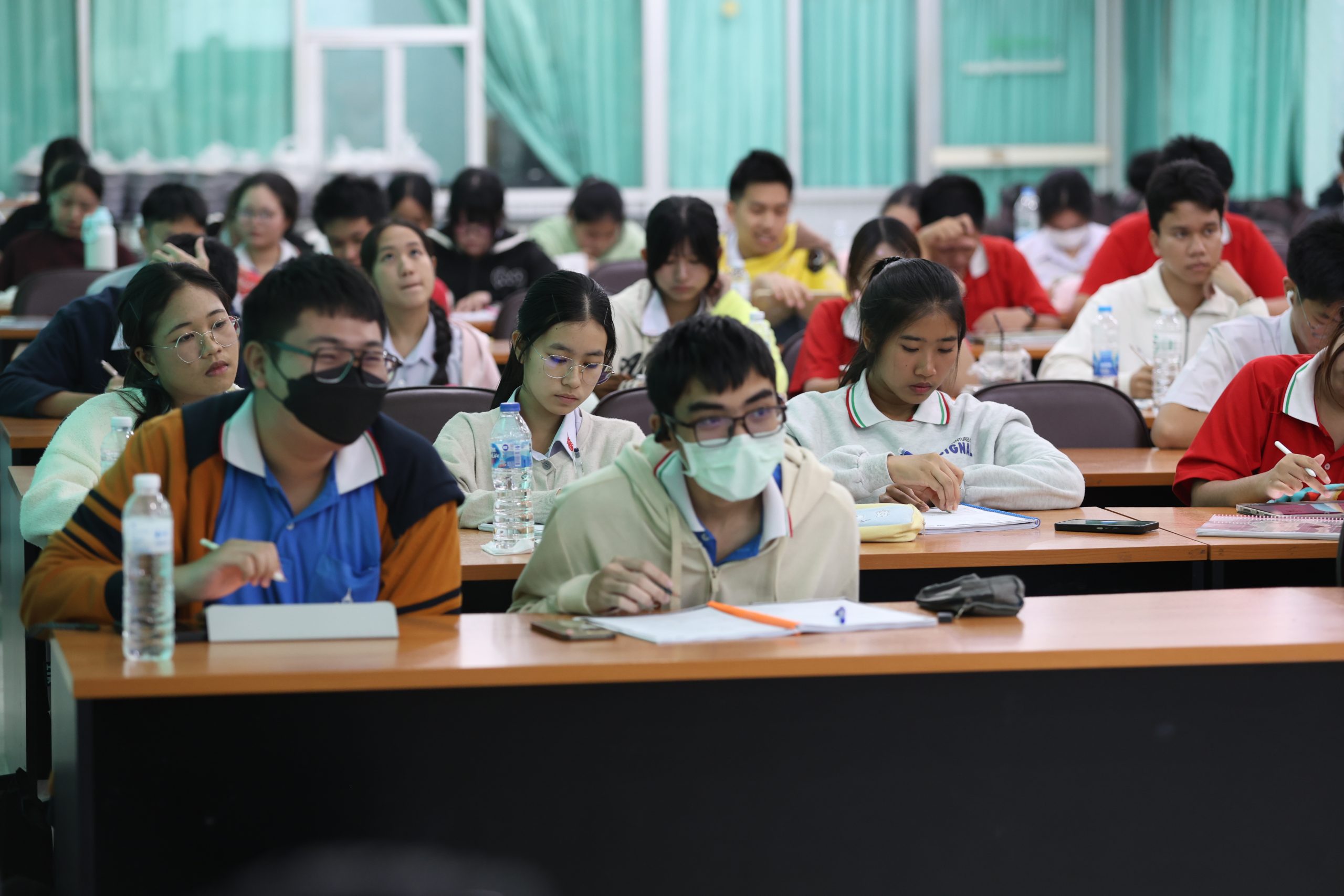 ภาพบรรยากาศกิจกรรมติว A-Level ณ โรงเรียนพิบูลวิทยาลัย “พี่ลูกตาล , พี่กอล์ฟ , พี่ยู , พี่บิ๊ก - เดอะเบรน” - 26