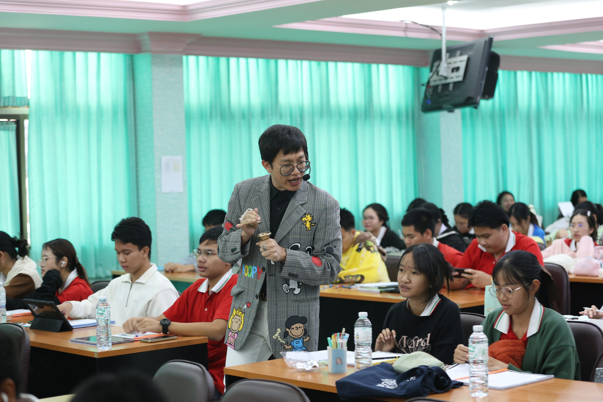 ภาพบรรยากาศกิจกรรมติว A-Level ณ โรงเรียนพิบูลวิทยาลัย “พี่ลูกตาล , พี่กอล์ฟ , พี่ยู , พี่บิ๊ก - เดอะเบรน” - 31