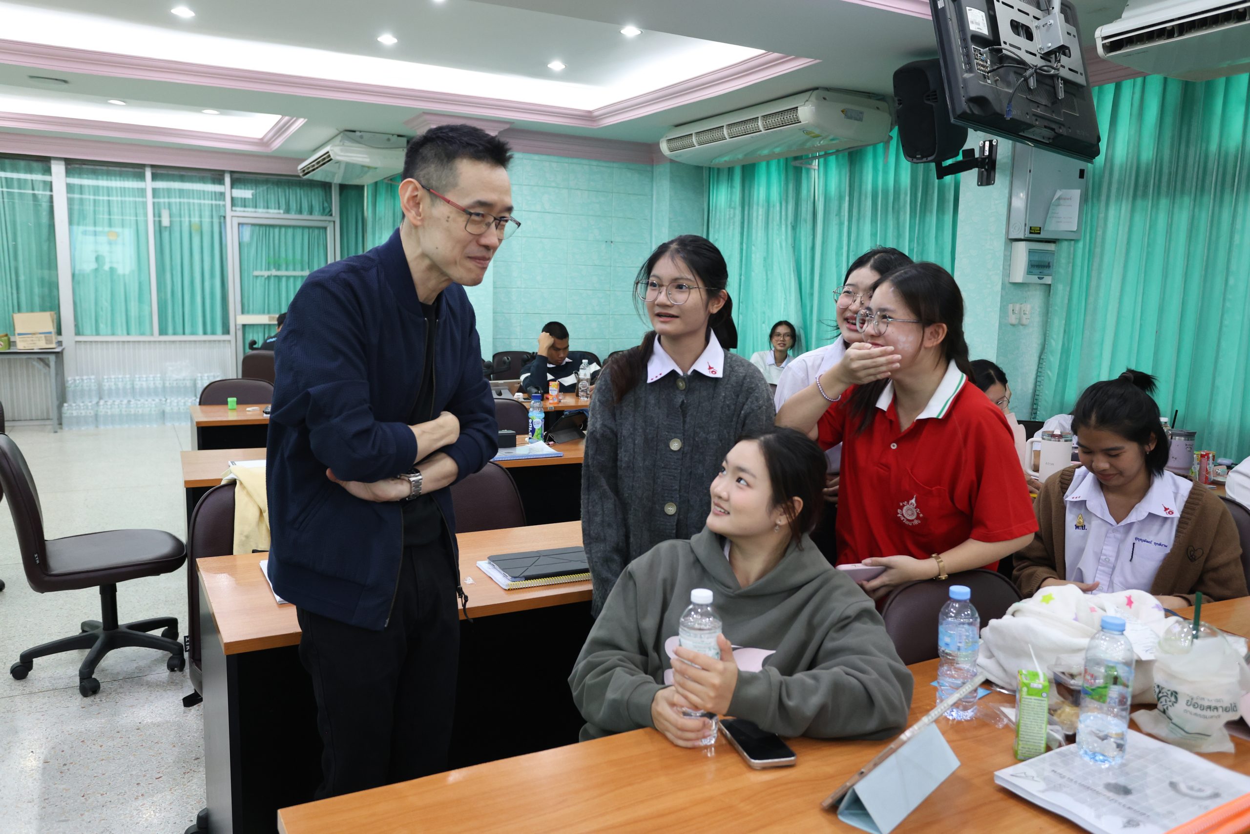 ภาพบรรยากาศกิจกรรมติว A-Level ณ โรงเรียนพิบูลวิทยาลัย “พี่ลูกตาล , พี่กอล์ฟ , พี่ยู , พี่บิ๊ก - เดอะเบรน” - 36