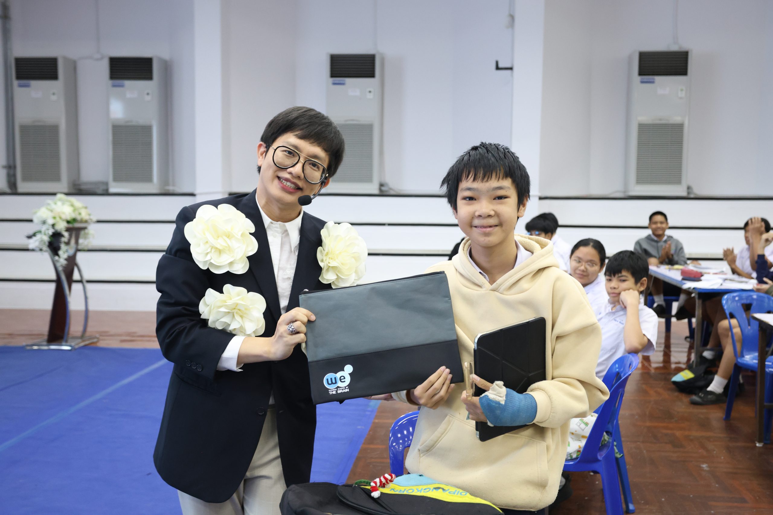 ภาพบรรยากาศกิจกรรมติว O-net,A-Level ณ โรงเรียนทีปังกรวิทยาพัฒน์ (ทวีวัฒนา) ในพระราชูปถัมภ์ฯ “พี่ยู - เดอะเบรน” - 18