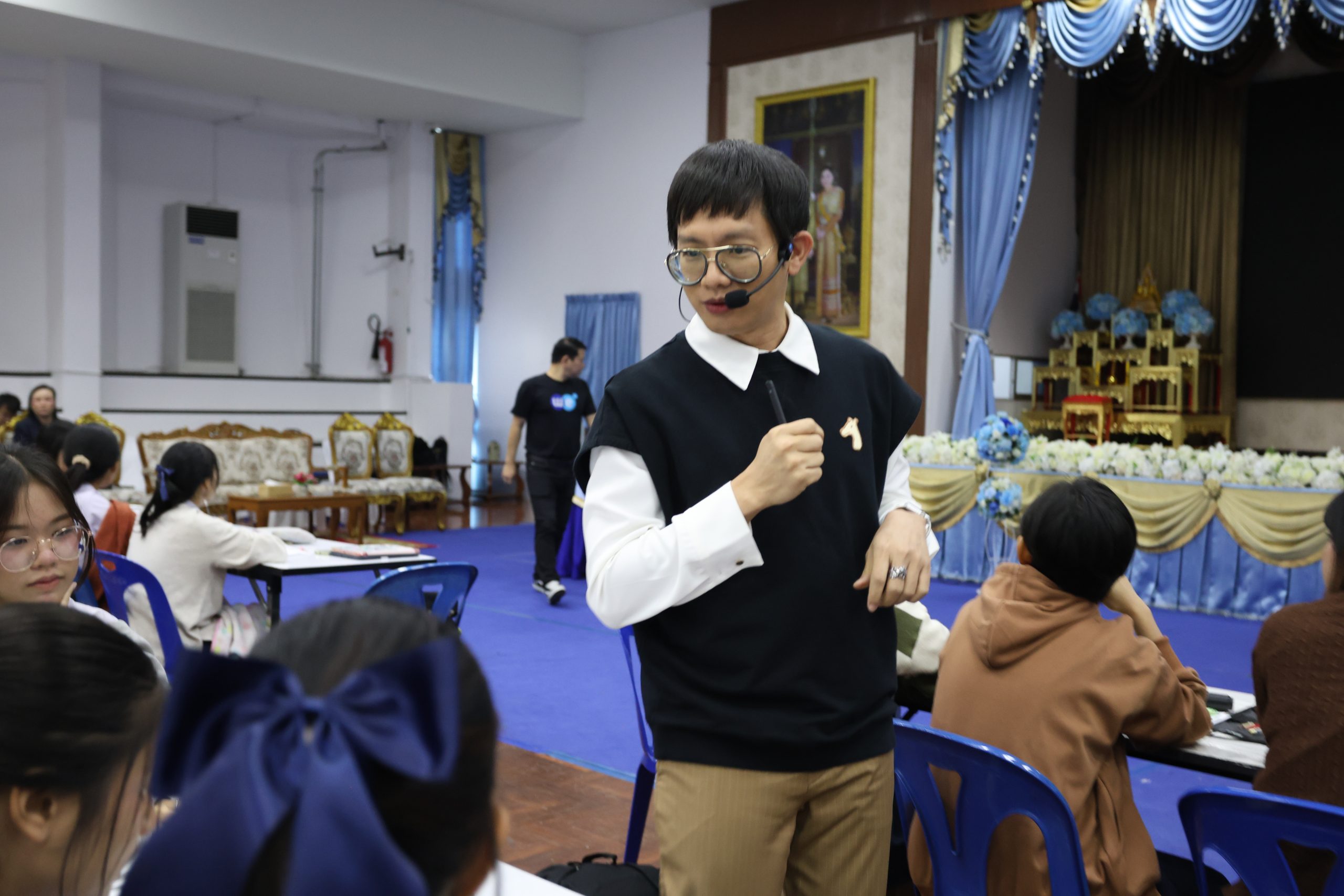 ภาพบรรยากาศกิจกรรมติว O-net,A-Level ณ โรงเรียนทีปังกรวิทยาพัฒน์ (ทวีวัฒนา) ในพระราชูปถัมภ์ฯ “พี่ยู - เดอะเบรน” - 26