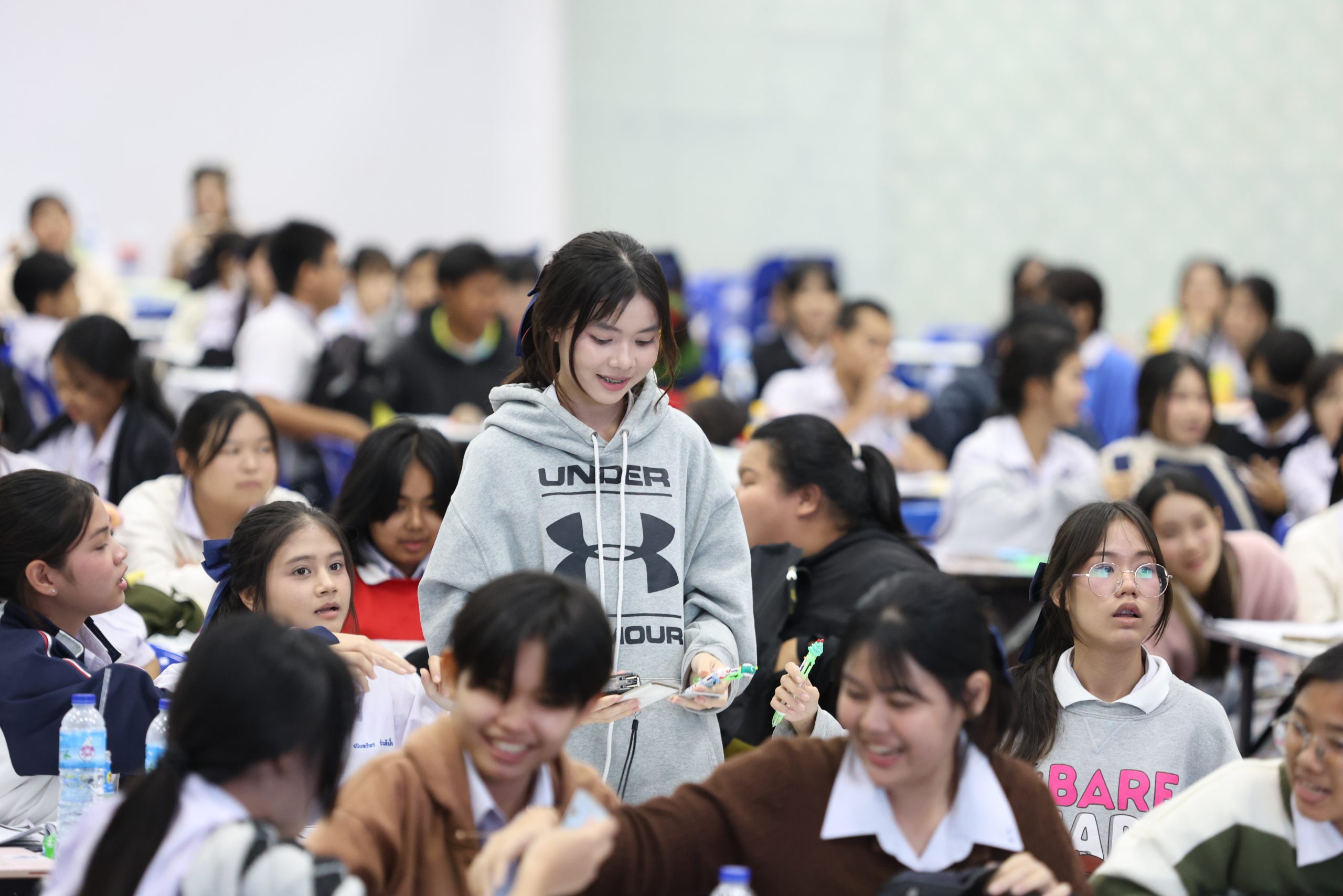 ภาพบรรยากาศกิจกรรมติว O-net,A-Level ณ โรงเรียนทีปังกรวิทยาพัฒน์ (ทวีวัฒนา) ในพระราชูปถัมภ์ฯ “พี่ยู - เดอะเบรน” - 28