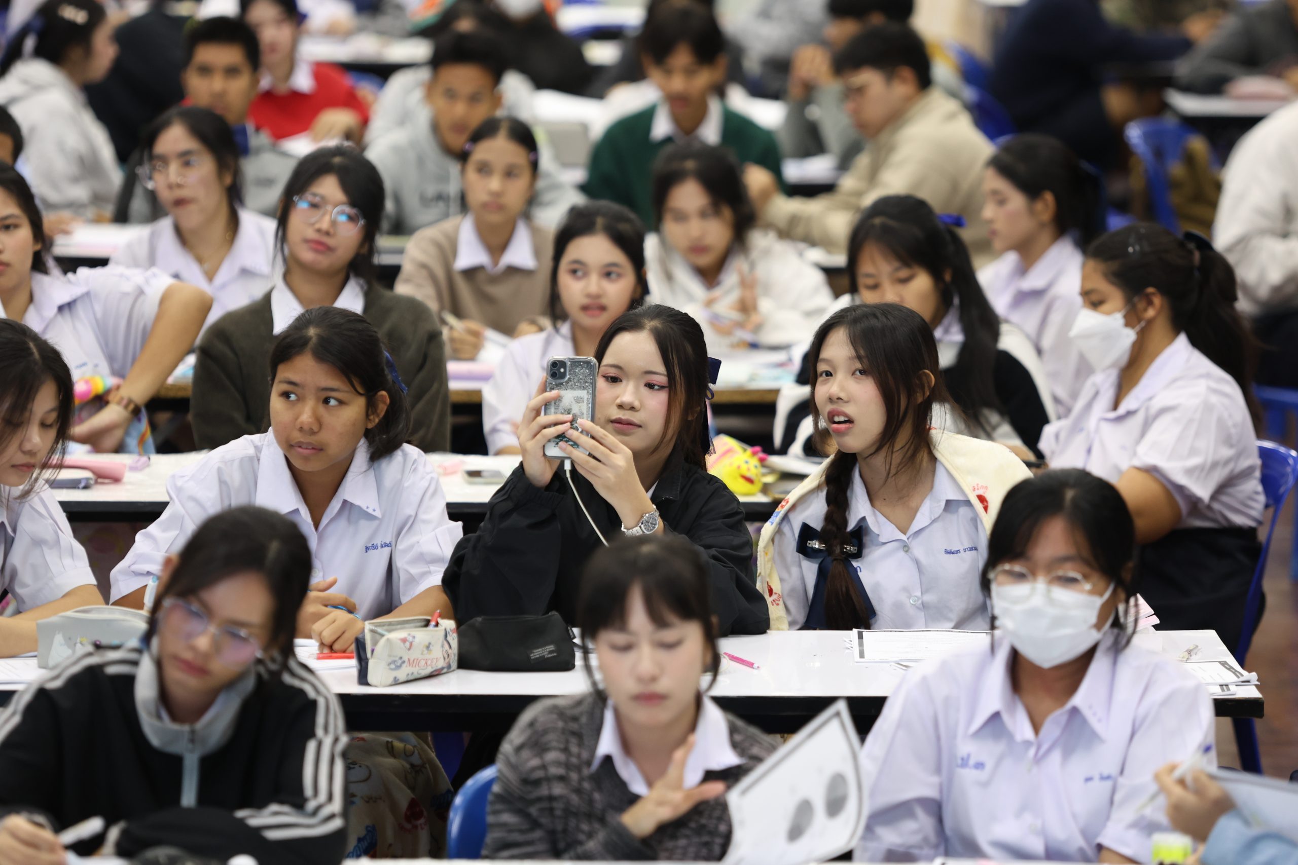 ภาพบรรยากาศกิจกรรมติว O-net,A-Level ณ โรงเรียนทีปังกรวิทยาพัฒน์ (ทวีวัฒนา) ในพระราชูปถัมภ์ฯ “พี่ยู - เดอะเบรน” - 29