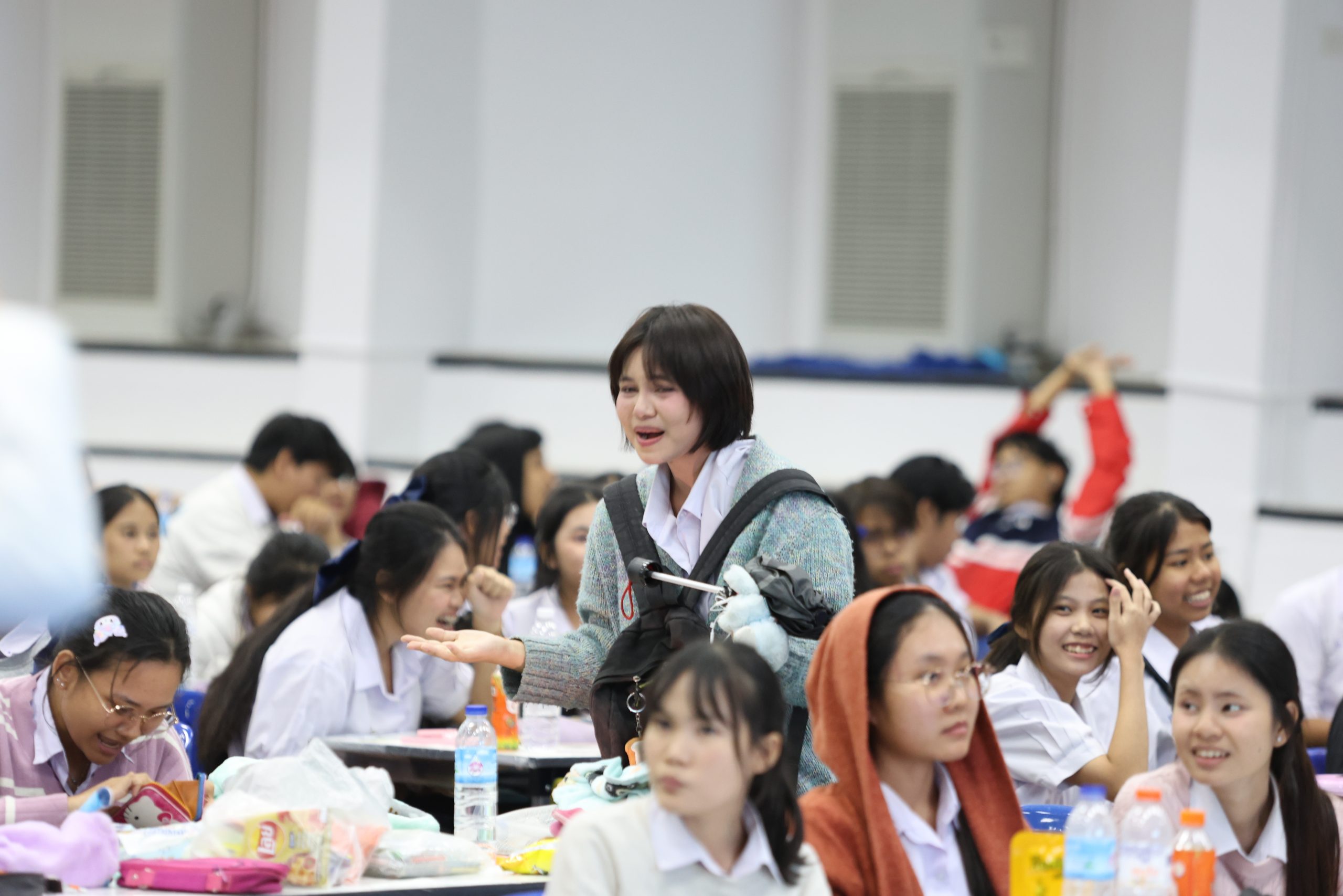 ภาพบรรยากาศกิจกรรมติว O-net,A-Level ณ โรงเรียนทีปังกรวิทยาพัฒน์ (ทวีวัฒนา) ในพระราชูปถัมภ์ฯ “พี่ยู - เดอะเบรน” - 30