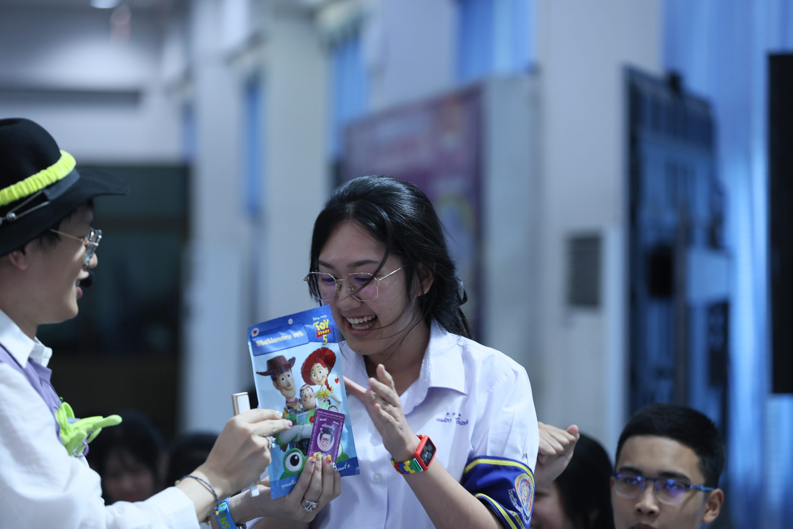 ภาพบรรยากาศกิจกรรมติว Road show TCAS ร่วมกับ BEM ณ โรงเรียนมัธยมวัดหนองแขม โดย “พี่ยู - เดอะเบรน” - 08