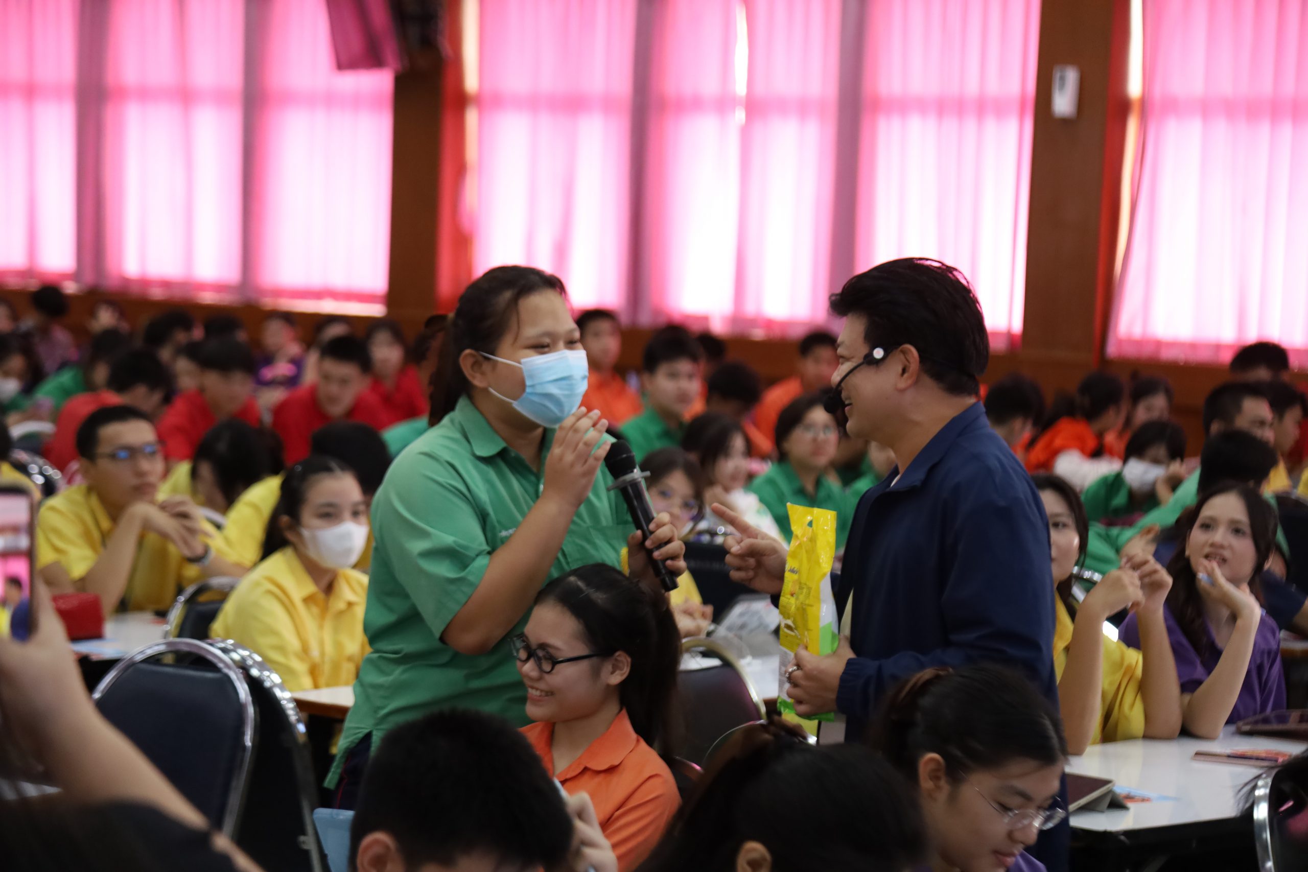 ภาพบรรยากาศกิจกรรมติว Road show TCAS ร่วมกับ BEM ณ โรงเรียนเตรียมอุดมศึกษาพัฒนาการ รัชดา โดย “พี่เอ๋ - เดอะเบรน” - 07