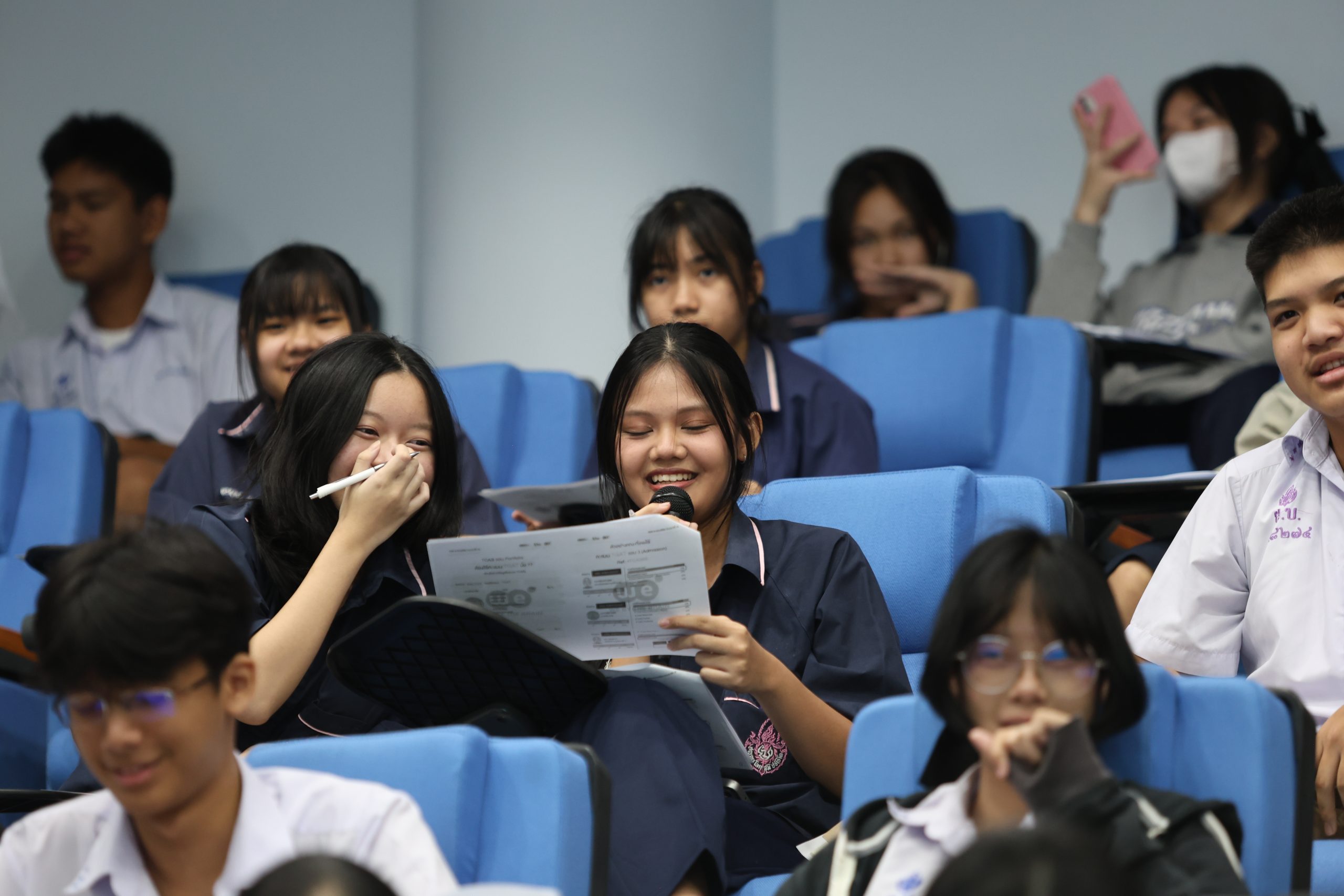 ภาพบรรยากาศกิจกรรมติว Road show TCAS ร่วมกับ BEM ณ โรงเรียนโยธินบูรณะ โดย “พี่ยู - เดอะเบรน” - 06