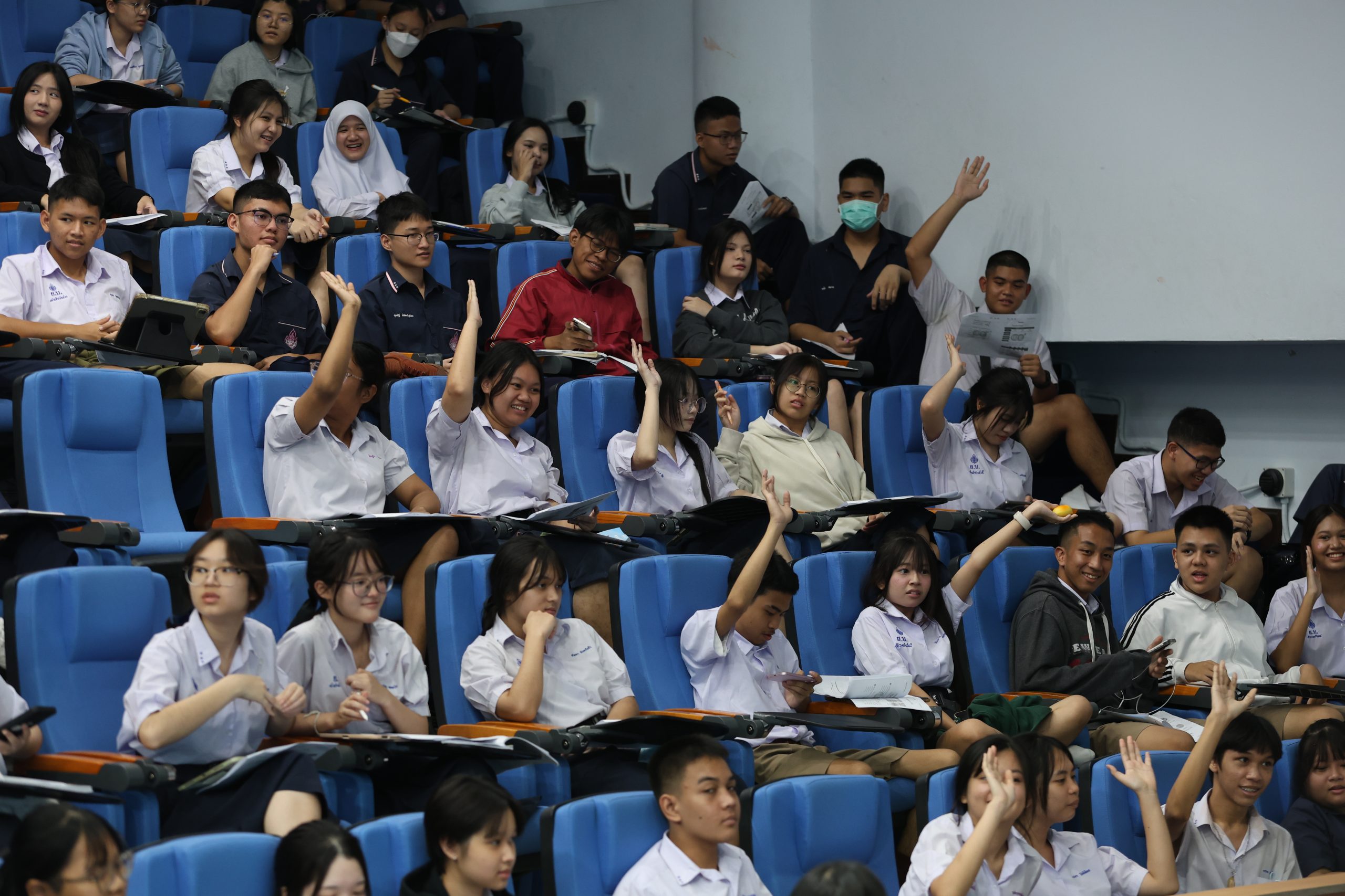 ภาพบรรยากาศกิจกรรมติว Road show TCAS ร่วมกับ BEM ณ โรงเรียนโยธินบูรณะ โดย “พี่ยู - เดอะเบรน” - 07