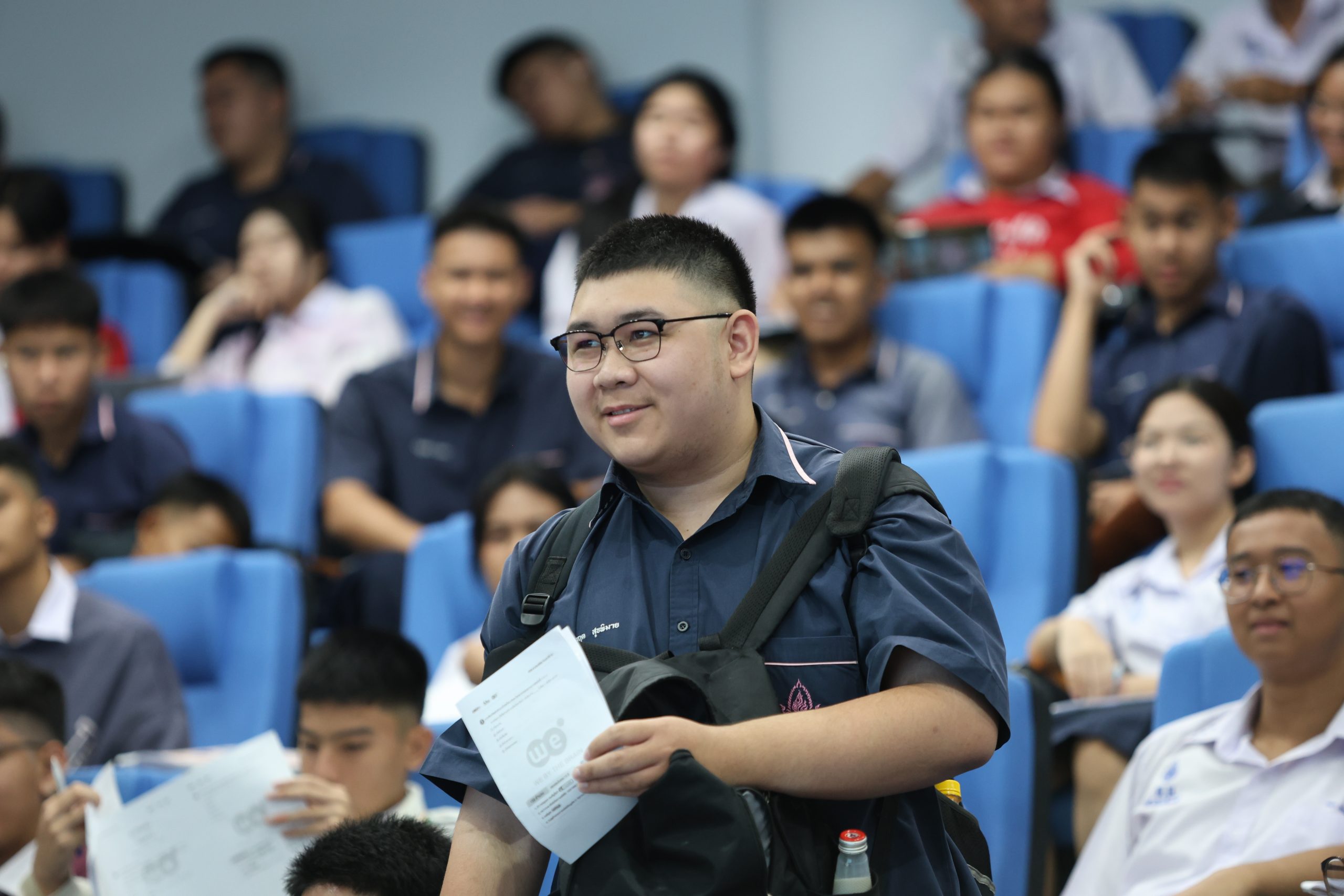 ภาพบรรยากาศกิจกรรมติว Road show TCAS ร่วมกับ BEM ณ โรงเรียนโยธินบูรณะ โดย “พี่ยู - เดอะเบรน” - 10