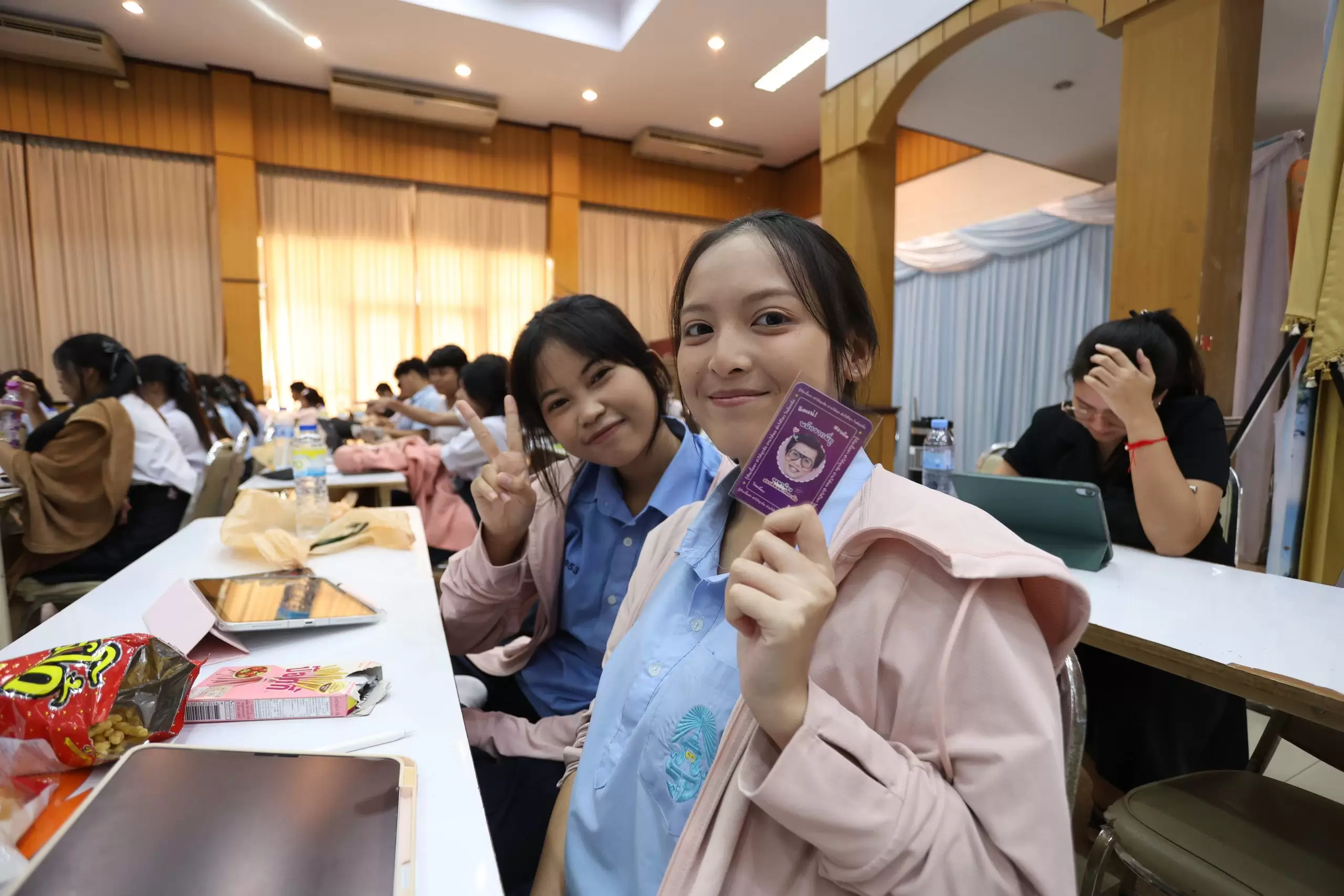 ภาพบรรยากาศกิจกรรมติวTGAT Part2และ3 ณ โรงเรียนวัดราชโอรส โดย “พี่ยู - เดอะเบรน , พี่เอ๋ - เดอะเบรน” - 11