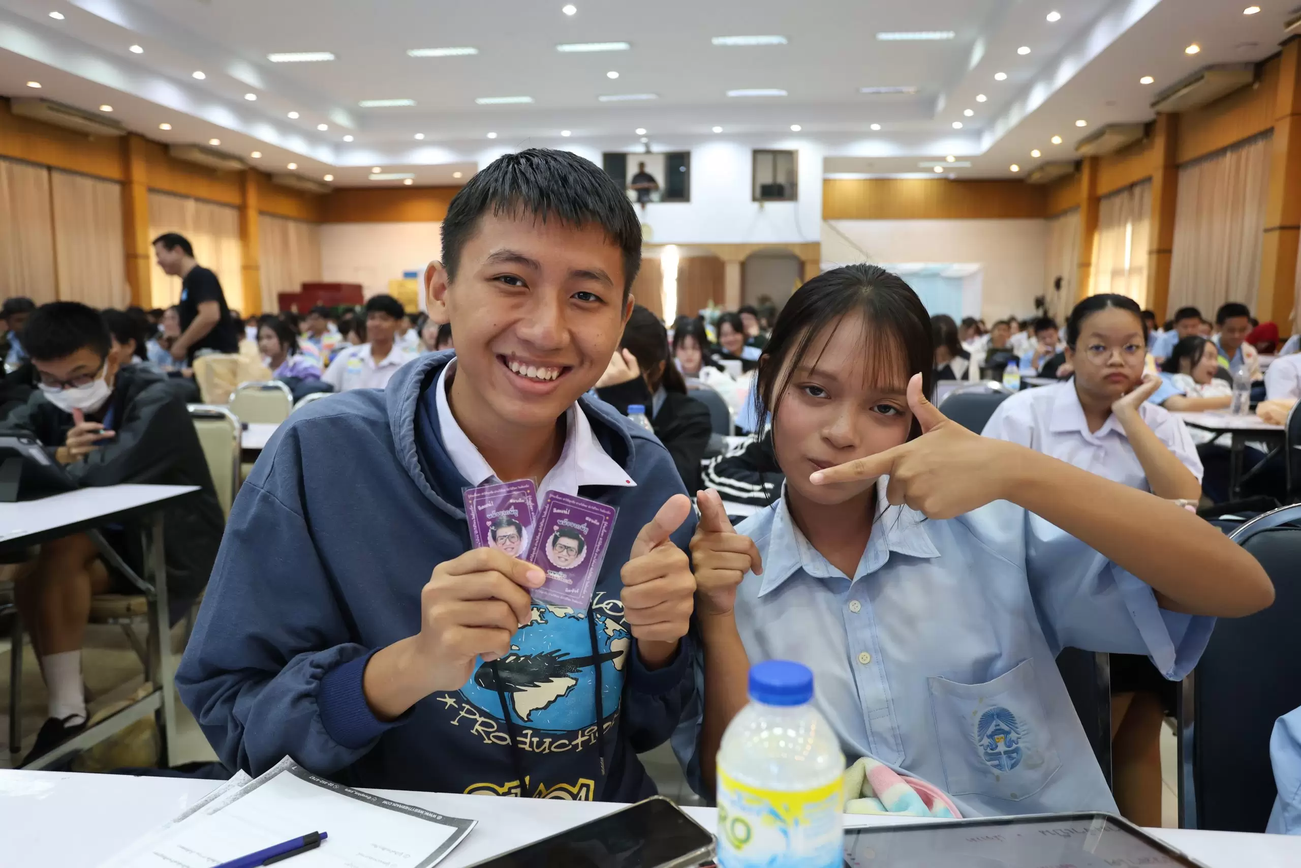 ภาพบรรยากาศกิจกรรมติวTGAT Part2และ3 ณ โรงเรียนวัดราชโอรส โดย “พี่ยู - เดอะเบรน , พี่เอ๋ - เดอะเบรน” - 12