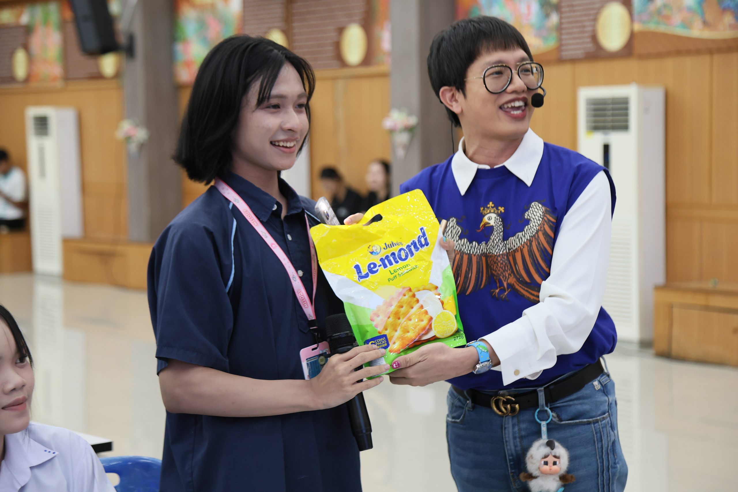 ภาพบรรยากาศกิจกรรมติว Road show TCAS ร่วมกับ BEM ณ โรงเรียนพิบูลอุปถัมภ์ โดย “พี่ยู - เดอะเบรน” - 06