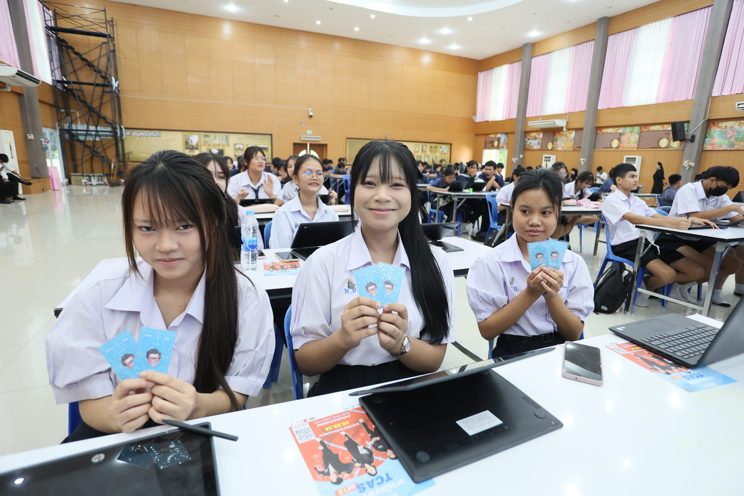 ภาพบรรยากาศกิจกรรมติว Road show TCAS ร่วมกับ BEM ณ โรงเรียนพิบูลอุปถัมภ์ โดย “พี่ยู - เดอะเบรน” - 10