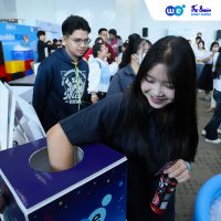 ภาพบรรยากาศกิจกรรมติว Road show TCAS ร่วมกับ BEM ที่ สามย่านมิตรทาวน์ โดย “พี่เอ๋ - เดอะเบรน , พี่ยู - เดอะเบรน , พี่นุ้ย - เดอะเบรน” - 21
