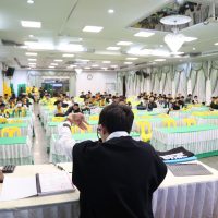 ภาพบรรยากาศกิจกรรมติว TGAT Part 2 และ Part 3 ณ โรงเรียนเทพศิรินทร์ โดย “พี่ยู - เดอะเบรน - 10