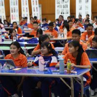 ภาพบรรยากาศกิจกรรมติวคณิตศาสตร์ประยุกต์1 A-Level ณ โรงเรียนวิทยาศาสตร์จุฬาภรณราชวิทยาลัย ลพบุรี โดย “พี่กอล์ฟ - เดอะเบรน” - 11
