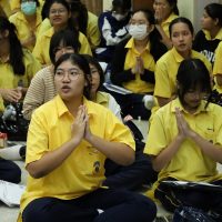 ภาพบรรยากาศกิจกรรมติวภาษาไทย A-Level และ TGAT Part 2+3 ณ โรงเรียนสตรีวัดระฆัง โดย “พี่ยู - เดอะเบรน” - 10