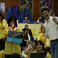 ภาพบรรยากาศกิจกรรมติวภาษาไทย A-Level และ TGAT Part 2+3 ณ โรงเรียนสตรีวัดระฆัง โดย “พี่ยู - เดอะเบรน” - 12