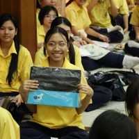 ภาพบรรยากาศกิจกรรมติวภาษาไทย A-Level และ TGAT Part 2+3 ณ โรงเรียนสตรีวัดระฆัง โดย “พี่ยู - เดอะเบรน” - 13