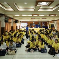 ภาพบรรยากาศกิจกรรมติวภาษาไทย A-Level และ TGAT Part 2+3 ณ โรงเรียนสตรีวัดระฆัง โดย “พี่ยู - เดอะเบรน” - 14