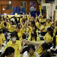 ภาพบรรยากาศกิจกรรมติวภาษาไทย A-Level และ TGAT Part 2+3 ณ โรงเรียนสตรีวัดระฆัง โดย “พี่ยู - เดอะเบรน” - 15