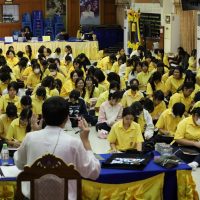 ภาพบรรยากาศกิจกรรมติวภาษาไทย A-Level และ TGAT Part 2+3 ณ โรงเรียนสตรีวัดระฆัง โดย “พี่ยู - เดอะเบรน” - 16