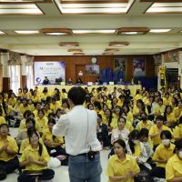 ภาพบรรยากาศกิจกรรมติวภาษาไทย A-Level และ TGAT Part 2+3 ณ โรงเรียนสตรีวัดระฆัง โดย “พี่ยู - เดอะเบรน” - 17
