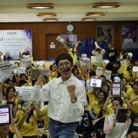 ภาพบรรยากาศกิจกรรมติวภาษาไทย A-Level และ TGAT Part 2+3 ณ โรงเรียนสตรีวัดระฆัง โดย “พี่ยู - เดอะเบรน” - 18