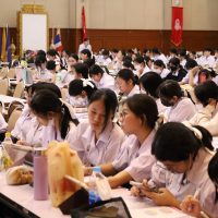 ภาพบรรยากาศกิจกรรมติวภาษาไทย A-Level ณ โรงเรียสตรีวิทยา โดย “พี่ยู - เดอะเบรน” - 11