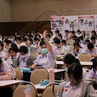 ภาพบรรยากาศกิจกรรมติวภาษาไทย A-Level ณ โรงเรียสตรีวิทยา โดย “พี่ยู - เดอะเบรน” - 13