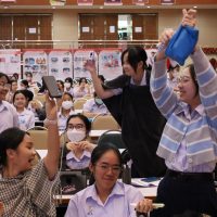 ภาพบรรยากาศกิจกรรมติวภาษาไทย A-Level ณ โรงเรียสตรีวิทยา โดย “พี่ยู - เดอะเบรน” - 15